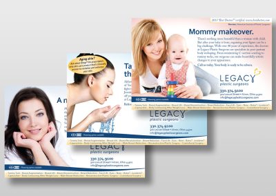 Legacy Plastic Surgeons Half Page Ads
