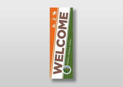 Camp Carl Pole Banner