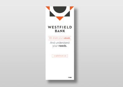Westfield Bank Retractable Banner