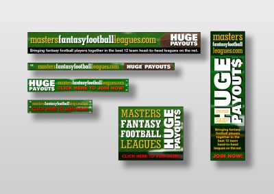 Masters Fantasy Football Digital Ads