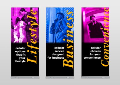 Mobile Carrier Retractable Banner