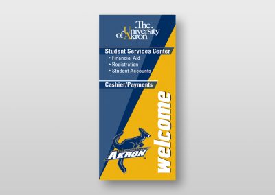 The University of Akron Signage