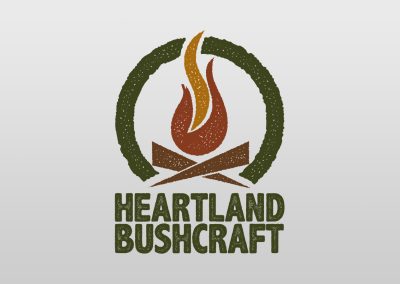 Heartland Bushcraft Logo Design