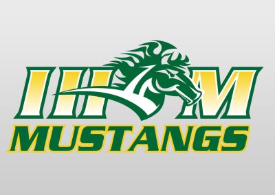 IHM Mustangs Logo Design