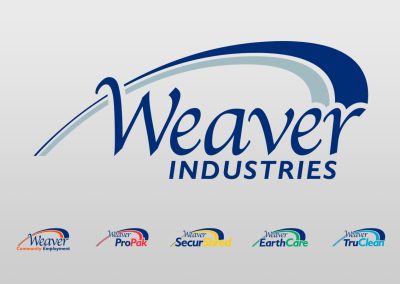 Weaver Industries Logo Development