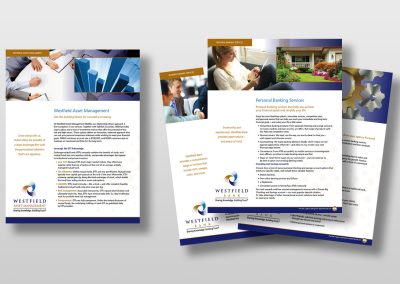 Westfield Bank Sellsheets