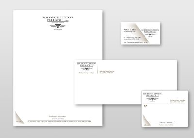 Roderick Linton Belfance Stationery Package