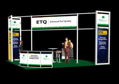 Sipcam dvan 20' x 20' Tradeshow Display