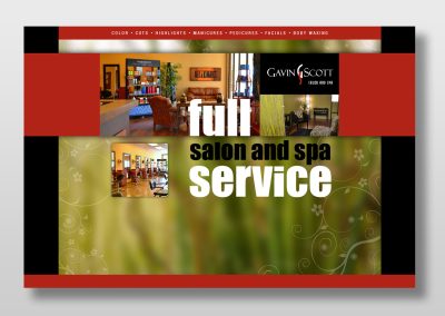 Gavin Scott Salon Career Fair Backwall