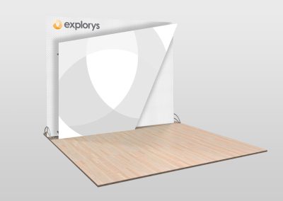Explory's Custom Backwall Design