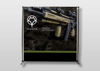 Manta Defense Pole Banner