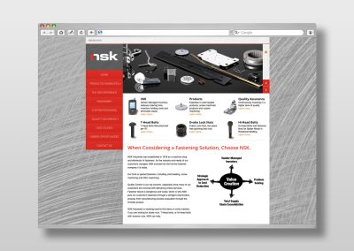 NSK Industries Website Development