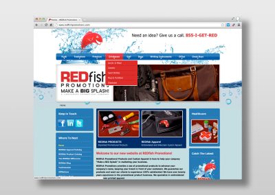 Redfish Promotion Website Development